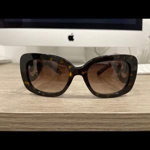 Prada SPR270 Baroque Sunglasses Dark Havana